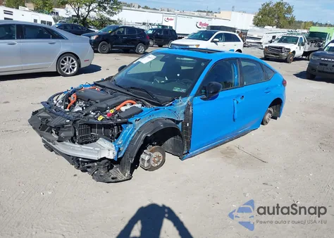 2025 Honda Civic Hybrid Sport from USA, damaged, VIN 19XFL4H84SE006820